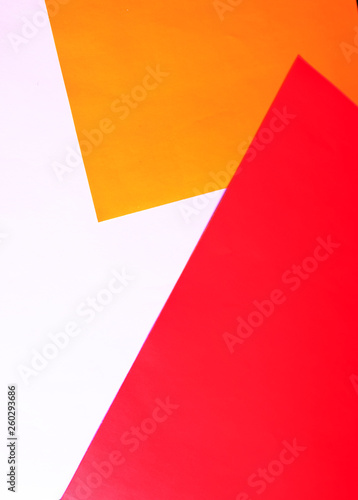 Multicolored vertical background, colored. Red, orange and white. Copy space