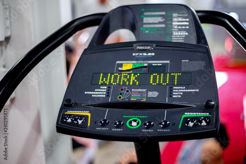Work out on Treadmill