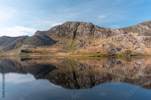 Cwmorthin Terrace and Rhosydd Slate Quarry, Blaenau Ffestiniog photo