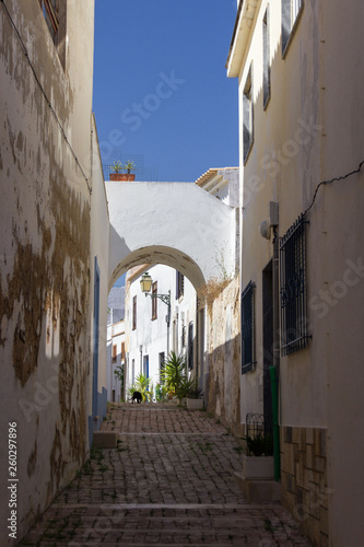 Town of Albufeira in Algarve (Portugal)