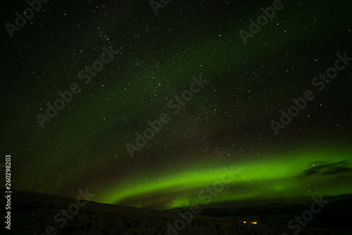 Northern lights - Aurora Borealis - in Iceland