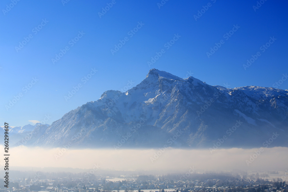 Gotzenalm mountain range in austria / german