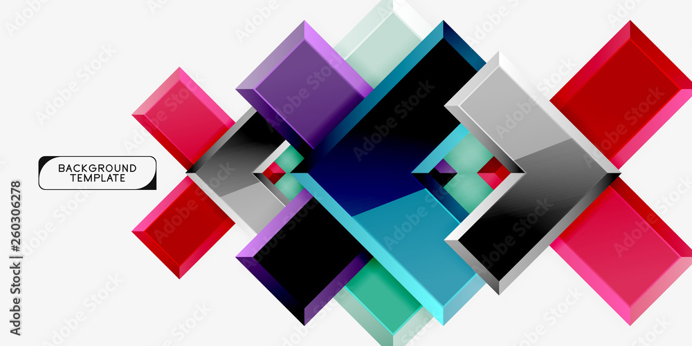 Abstract arrows composition background Abstract arrows composition background