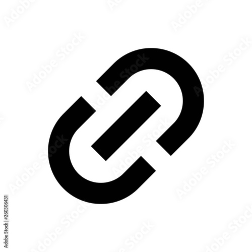 Valokuva Link icon. Link vector icon. Hyperlink chain symbol