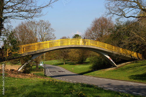 Eine Bogenbrücke in Osnabrück