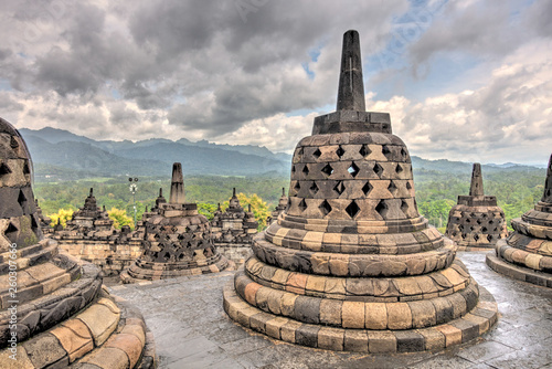 Borobudur temple, Java, Indonesia © mehdi33300