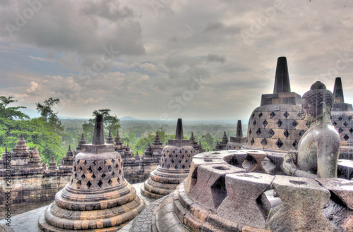 Borobudur temple, Java, Indonesia