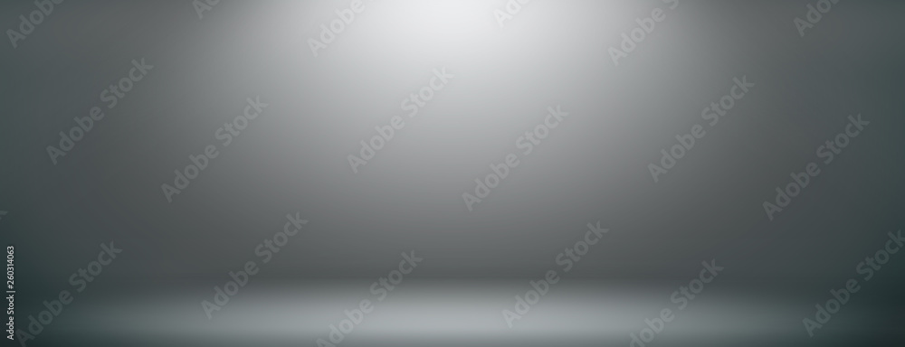 Space studio backdrop abstract gradient grey background. empty room studio gradient used us montage or display your products design Space studio backdrop abstract gradient grey background. empty room studio gradient used us montage or display your products design