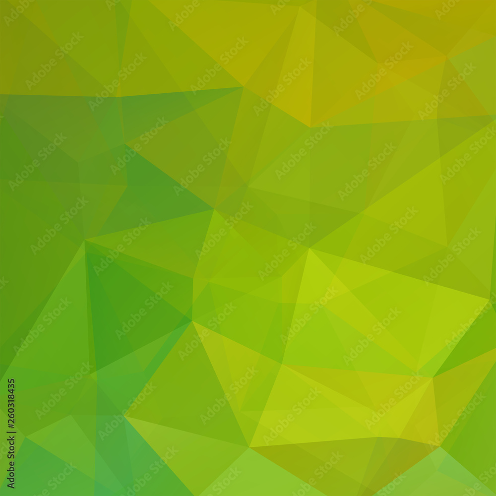 Background of geometric shapes. Green mosaic pattern. Vector EPS 10. Vector illustration Background of geometric shapes. Green mosaic pattern. Vector EPS 10. Vector illustration