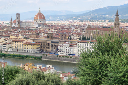 Blick auf Florenz von der Piazza Michelangelo © RS.Foto