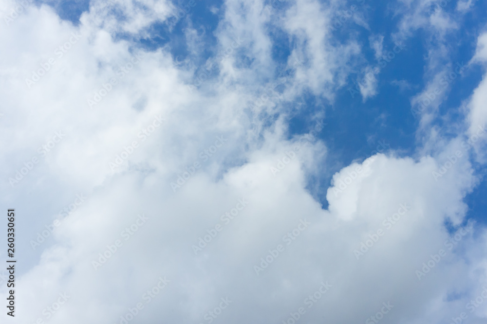 Beautiful white fluffy clouds in the blue sky day, cloud day. It best for background, abstract or blur. Beautiful white fluffy clouds in the blue sky day, cloud day. It best for background, abstract or blur.