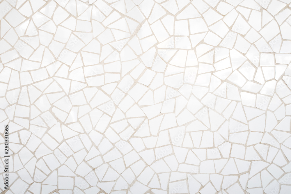 White mosaic tiles wallpaper background texture. White mosaic tiles wallpaper background texture.