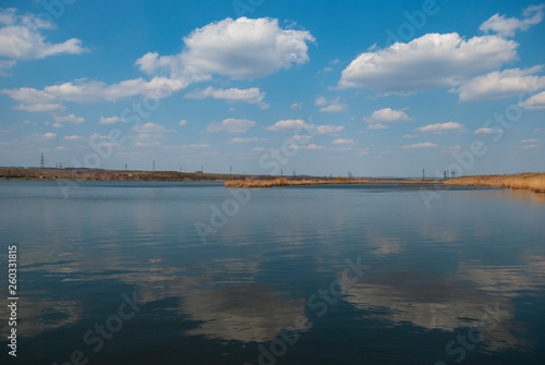 spring fishing on the Starobeshevsky reservoir in the Donetsk People's Republic