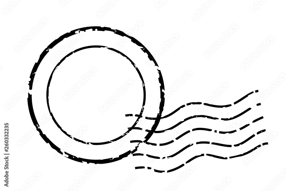 Vettoriale Stock 消印 ポストマークのアイコン イラスト ベクターデータ Adobe Stock