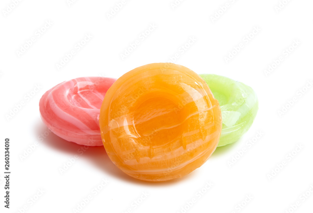 lollipops isolated