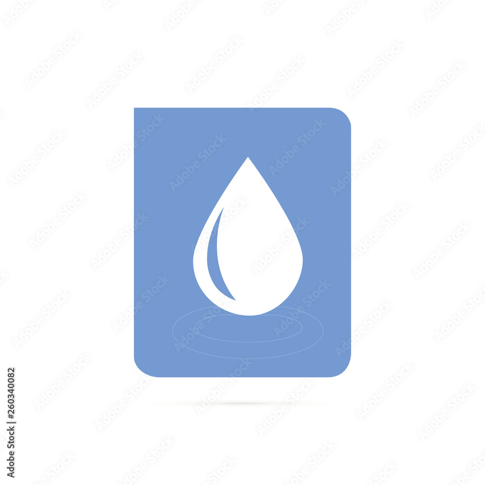 Water drop Logo Template vector illustration design Water drop Logo Template vector illustration design