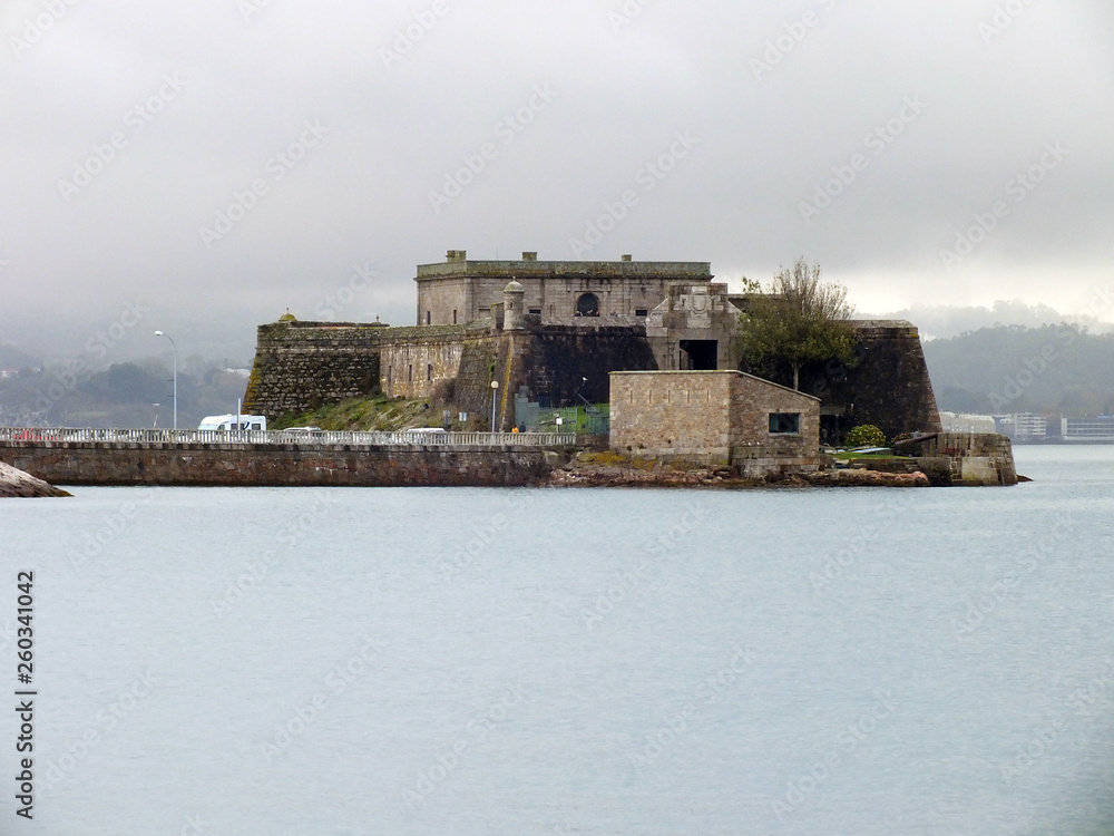 Castillo de San Antón en la Coruña