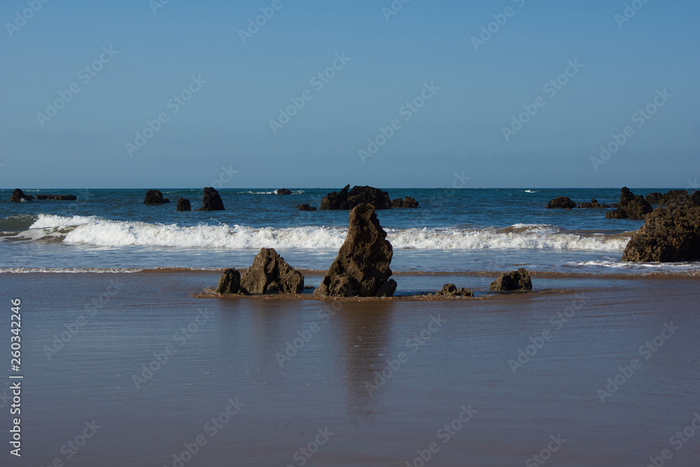 beach in spain , natural and beauty beach in spain , natural and beauty