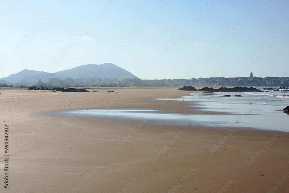 beach in spain , natural and beauty