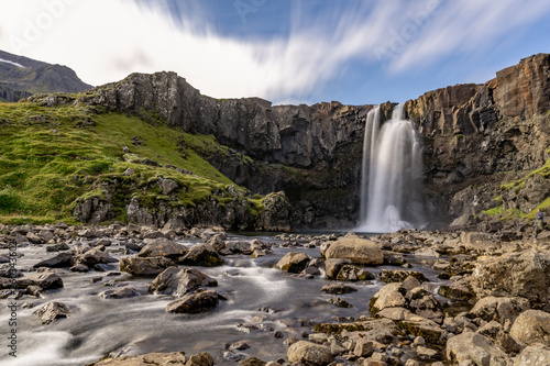 Long Exposure of an Icelandic Waterfall