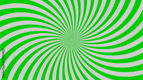 Espiral hipnótica verde 2.