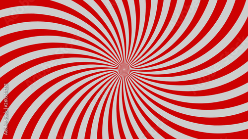 Espiral hipnótica rojo 2.