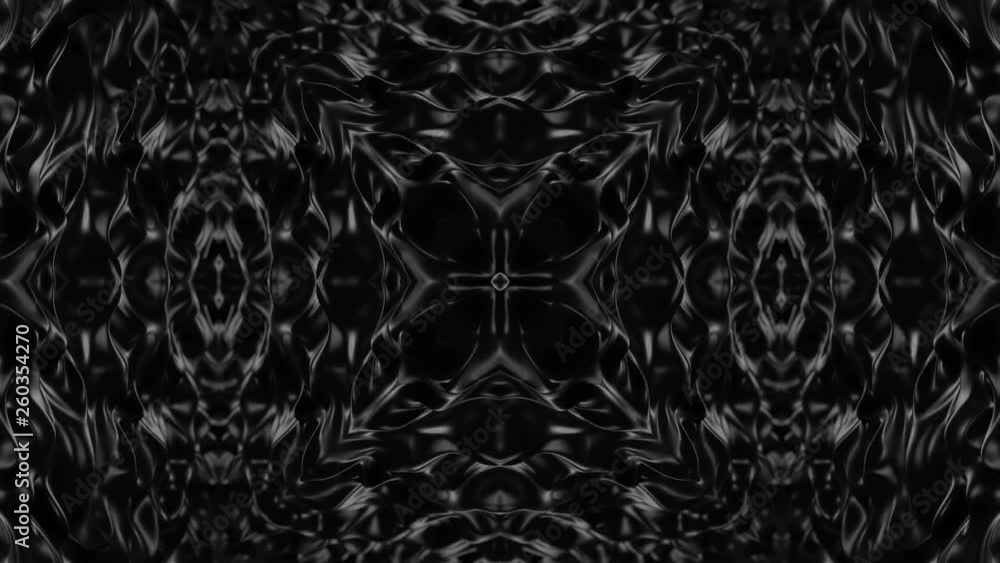 Abstract kaleidoscope black and white colored. Abstract kaleidoscope black and white colored.
