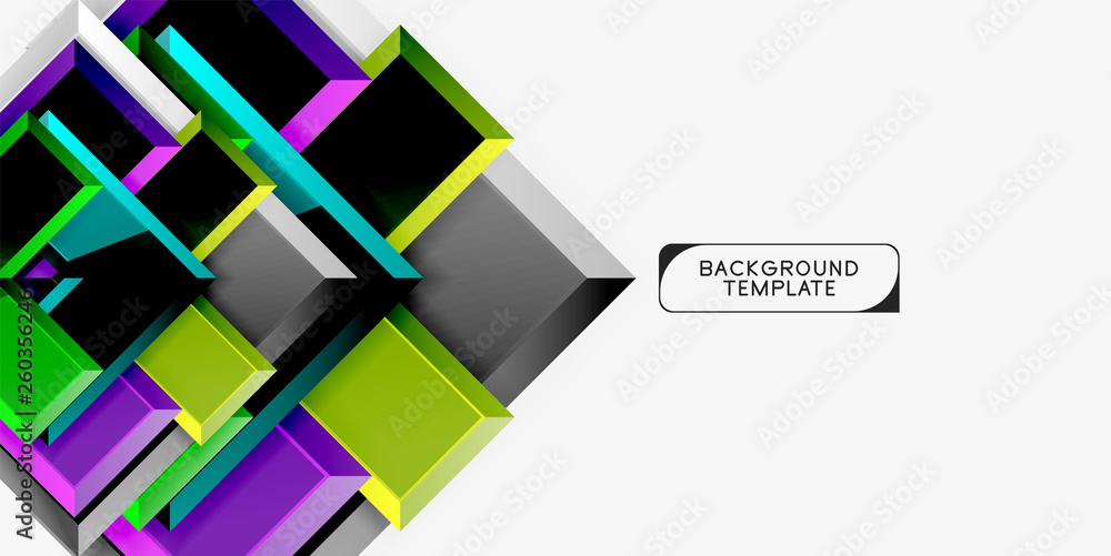 Glossy modern geometric background, abstract arrows composition Glossy modern geometric background, abstract arrows composition