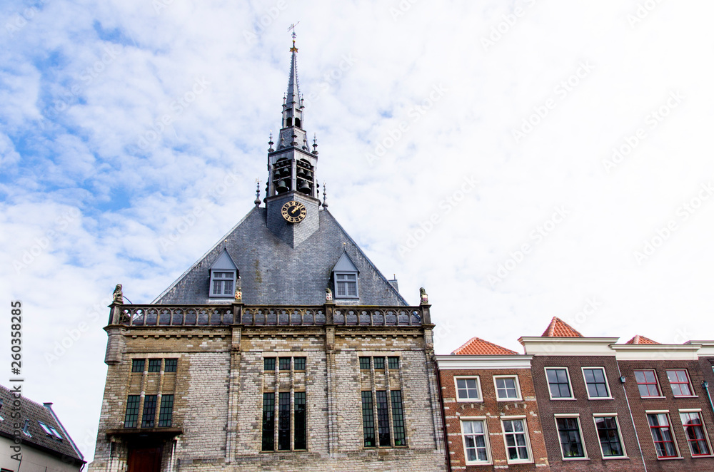 City hall of Schoonhoven, The Netherlands