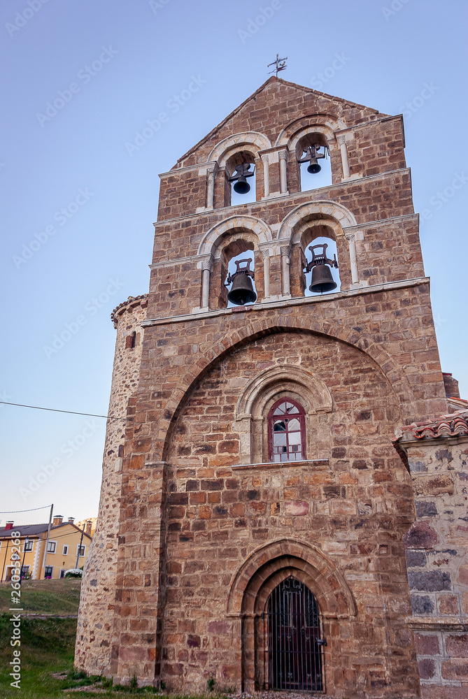 Collegiate Church of San Salvador de Cantamuda. Palencia