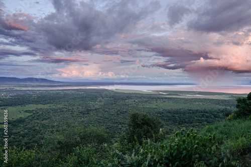 Landscape in National Park Manyara photo