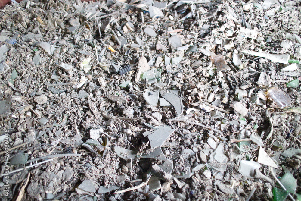 shredded municipal solid waste shredded municipal solid waste