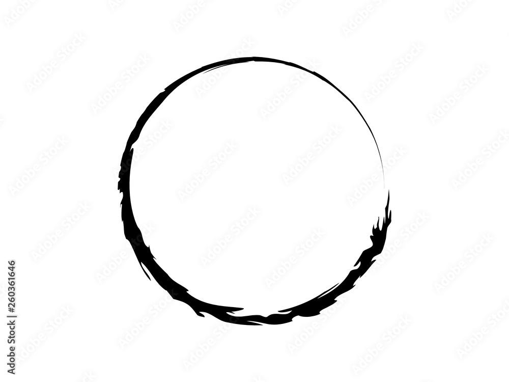 Grunge circle.Grunge black frame made for your design.Black ink circle. Grunge circle.Grunge black frame made for your design.Black ink circle.
