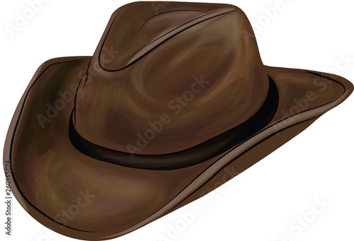 Cowboy hat -  vector illustration