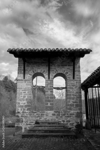 ruins of temple - Urbina de Basabe (Alava)