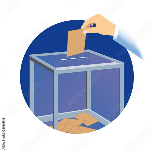 VOTE ENVELOPPE URNE ELECTION V1