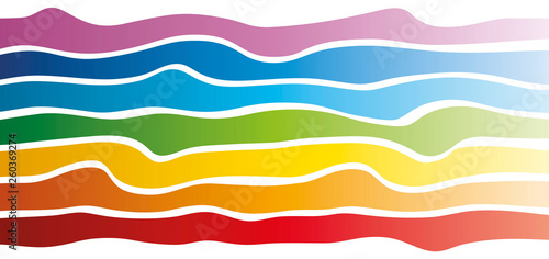 Spring Summer colorful gradient abstract landscape background