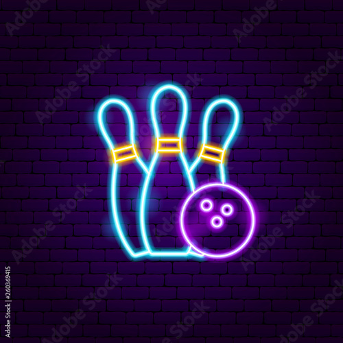 Bowling Neon Label