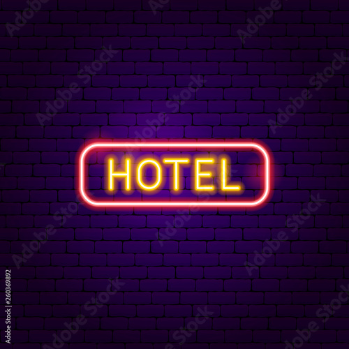 Hotel Neon Label