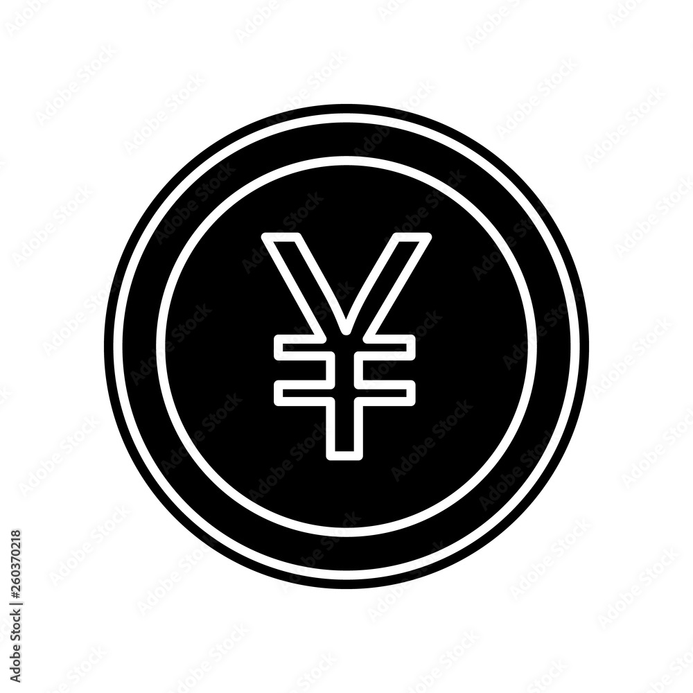yen coin icon. Element of finance and chart for mobile concept and web apps icon. Glyph, flat icon for website design and development, app development yen coin icon. Element of finance and chart for mobile concept and web apps icon. Glyph, flat icon for website design and development, app development