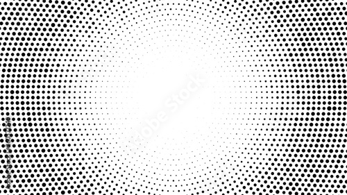 Halftone dotted background....