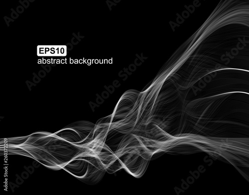 Vector Smoke background.