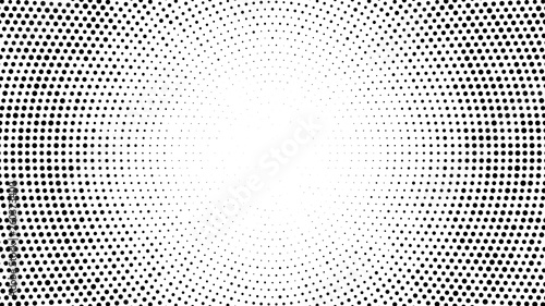 Halftone dotted background....