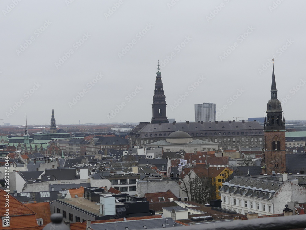  Panorama of the city. View of the city from a height. Historical real estate of the city. View from the city tower on the city.