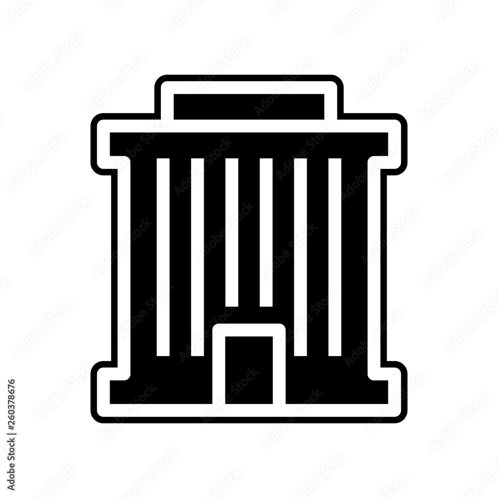 bank building icon. Element of Buildings for mobile concept and web apps icon. Glyph, flat icon for website design and development, app development bank building icon. Element of Buildings for mobile concept and web apps icon. Glyph, flat icon for website design and development, app development