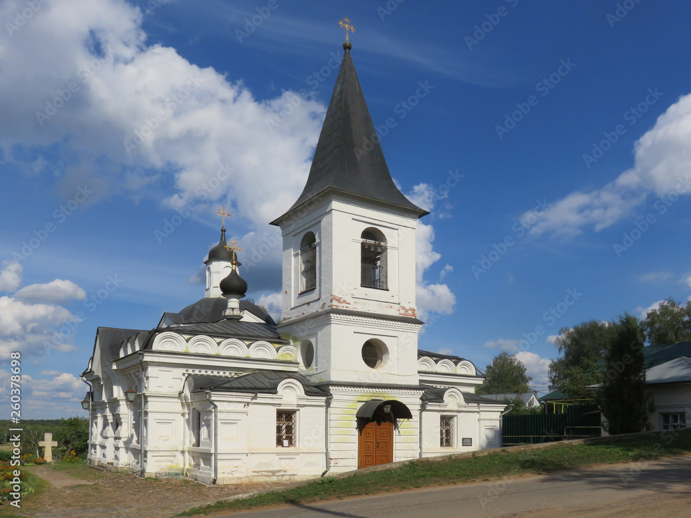 Tarusa is a simple provincial town on the Bank of the Oka river. Church Of The Resurrection. 
