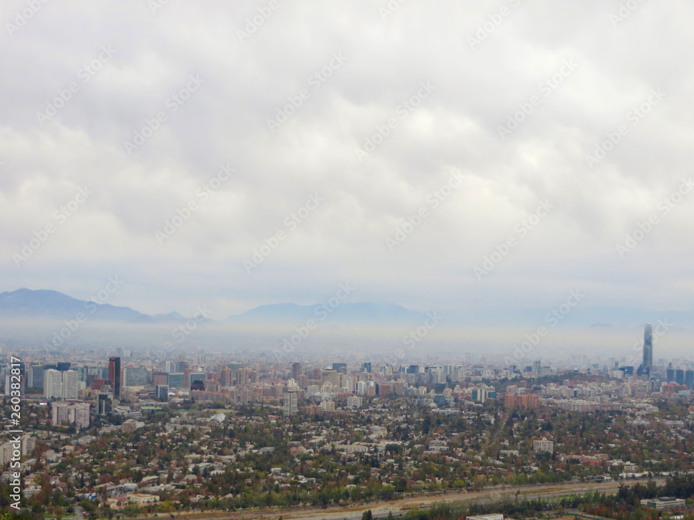 Santiago de Chile Stadtansicht