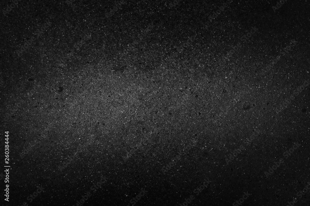 Black asphalt background