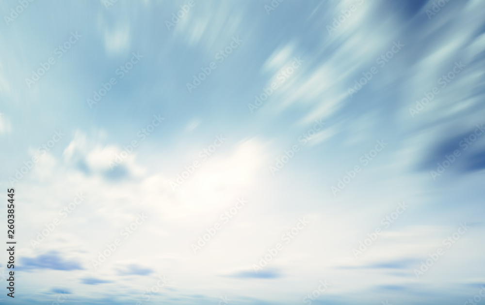 Fototapeta premium Summer sky and clouds natural background