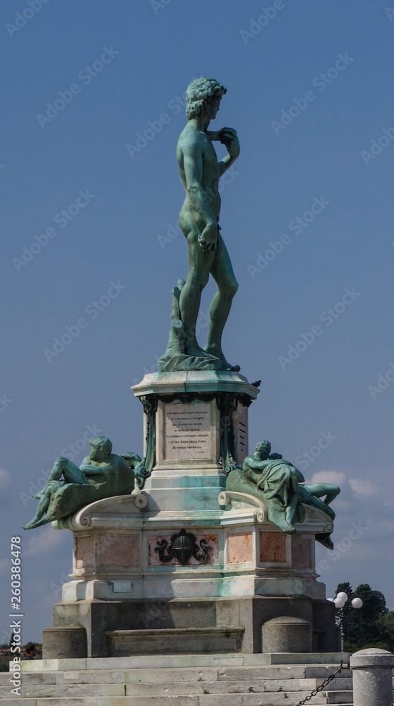 Fototapeta premium Michelangelostatue in Florenz